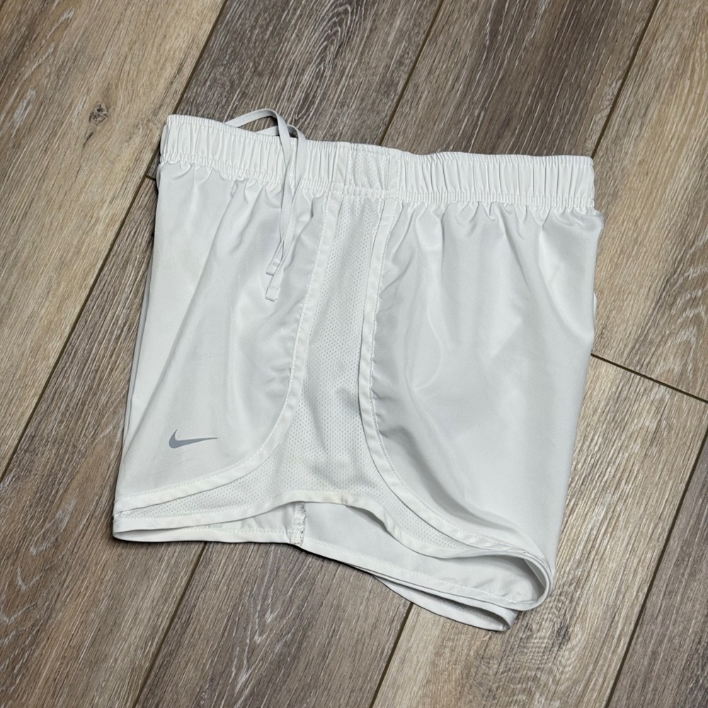 Nike Dri-FIT White Shorts